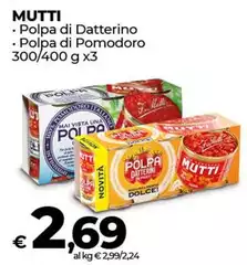 Mutti - Polpa Di Datterino