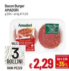 Amadori - Bacon Burger