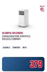 Olimpia Splendid - Condizionatore Portatile DOLCECLI12BBWIFI
