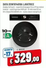 Daya - DSW1014618A Lavatrice
