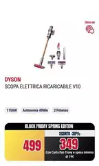 Dyson - Scopa Elettrica Ricaricabile V10