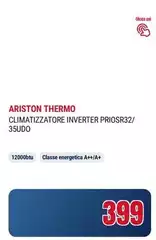 Ariston - Climatizzatore Inverter PRIOSR32/ 35UDO