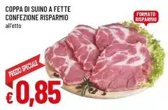 Coppa Di Suino A Fette Confezione Risparmio