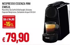 Nespresso - Essenza Mini EN85.B