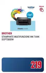 Brother - Stampante Multifunzione Ink Tank DCPT580DW 