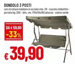 Donndolo 3 Posti