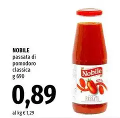 Nobili - Passata Di Pomodoro Classica