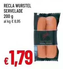 Recla - Wurstel Servelade
