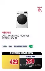 Hisense - Lavatrice Carico Frontale WFQA9014EVJM