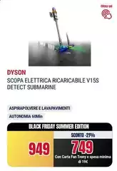 Dyson - Aspirapolvere E Lavapavimenti V15s Detect Submarine