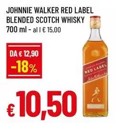 Johnnie Walker - Red Label Blended Scotch Whisky