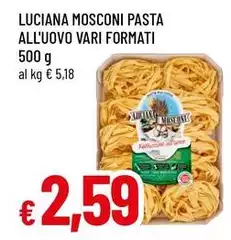 Luciana mosconi - Pasta All'Uovo Vari Formati