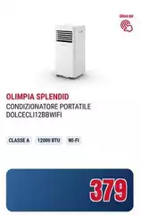 Olimpia Splendid - Condizionatore Portatile DOLCECLI12BBWIFI