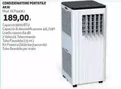 Akai - Condizionatore Portatile