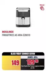 Moulinex - Friggitrice Ad Aria EZ801D 