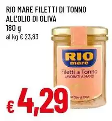 Rio Mare - Filetti Di Tonno All'Olio Di Oliva