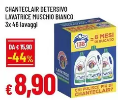 Chanteclair - Detersivo Lavatrice Muschio Bianco