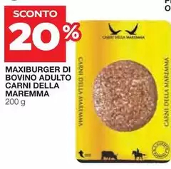 Maxiburger Di Bovino Adulto Carni Della Maremma