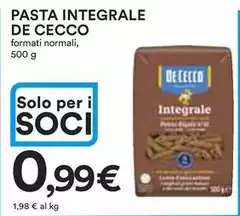 De Cecco - Pasta Integrale