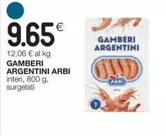 Arbi - Gamberi Argentini