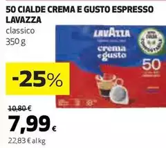 Lavazza - 50 Cialde Crema E Gusto Espresso