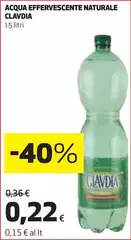 Clavdia - Acqua Effervescente Naturale