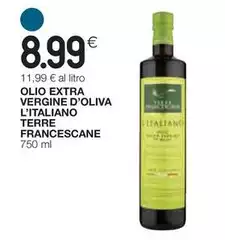 Terre francescane - Olio Extra Vergine D'Oliva L'Italiano