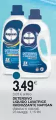Napisan - Detersivo Liquido Lavatrice Igienizzante