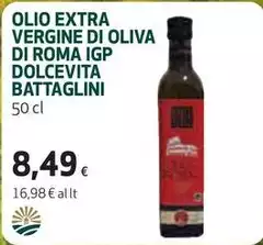 Oliva - Olio Extra Vergine Di  Di Roma IGP Dolcevita