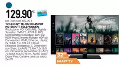 TCL - Tv Led 32" TE-3276DB4912DT