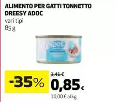 Adoc - Alimento Per Gatti Tonnetto Adc