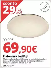 Cielo - Plafoniera Led Fuji