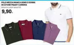 Carrera - Polo Mezza Manica Uomo O Donna In Cotone