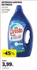 Bio Presto - Detersivo Lavatrice