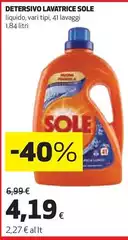 Sole - Detersivo Lavatrice