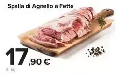 Spalla Di Agnello A Fette