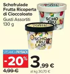 Schofrulade Frutta Ricoperta Di Cioccolato