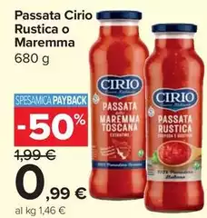 Cirio - Passata  Rustica O Marenma