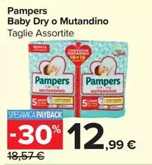 Pampers - Baby Dry O Mutandino