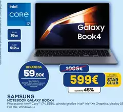 Samsung - Notebook Galaxy Book4