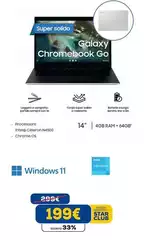 Conte - Chromebook Go 14" 4gb Ram + 64gb