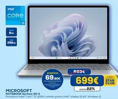 Microsoft - Notebook Surface Go 3