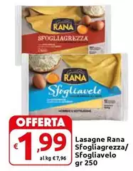 Rana - Lasagne Sfogliagrezza/ Sfogliavelo