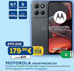 Motorola - Smartphone G15