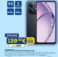 Oppo - Smartphone A40