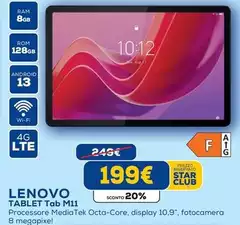 Lenovo - Tablet Tab M11