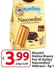 Mulino Bianco - Biscotti  Pan Di Stelle/ Nascondini/ Abbracci