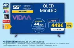 Hisense - Qled Smart 55u69nq