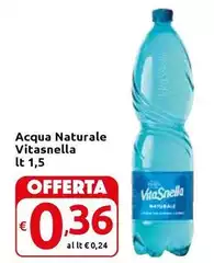 Vitasnella - Acqua Naturale