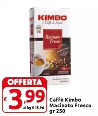 Kimbo - Caffè Macinato Fresco